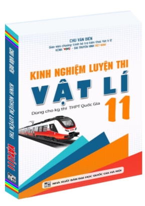 Kinh nghiệm luyện thi Vật lý 11 - Chương VI Khúc xạ ánh sáng - Chu Văn Biên